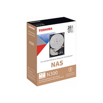 Preview: 3.5 Toshiba 8.9cm 10TB SATA3 NAS N300 7200RPM intern bulk