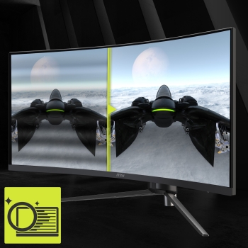 Preview: 34(86.4cm)TFT MSI MAG 345CQRDE UWQHD 180Hz Curved retail