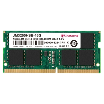 16GB PC 3200 CL22 Transcend JetRam. JM3200HSB-16G