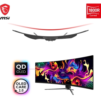 Preview: MPG 491CQPDE QD-OLED Curved Gaming Monitor 124.46cm (49)