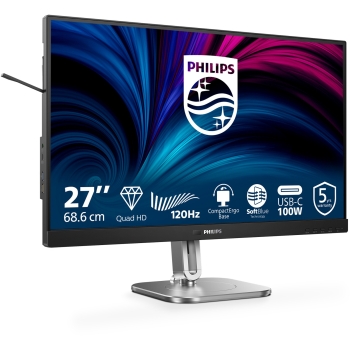 Preview: Philips 68.5cm (27.0) 27B2U4601 16:09 HDMI+DP+USB-C black