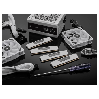 Preview: 32 GB Corsair DIMM 5200 (2x 16 GB) Dual-Kit (wei. CMK32GX5M2B5200C40W. Vengeance. INTEL XMP)