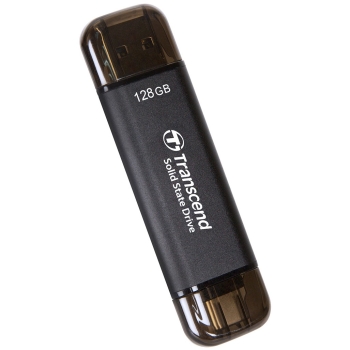 Preview: Transcend SSD ESD310C 128GB USB-C USB 3.2 Gen 2x1 black