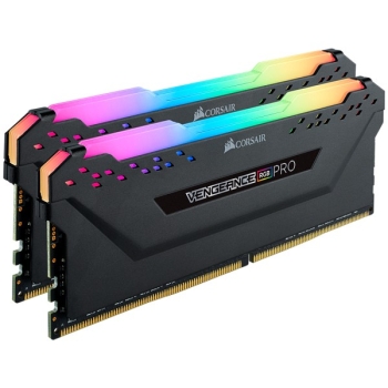 Preview: 16 GB Corsair DIMM 2933 (2x 8 GB) Dual-Kit (schwarz. CMW16GX4M2Z2933C16. Vengeance RGB PRO. INTEL XMP)