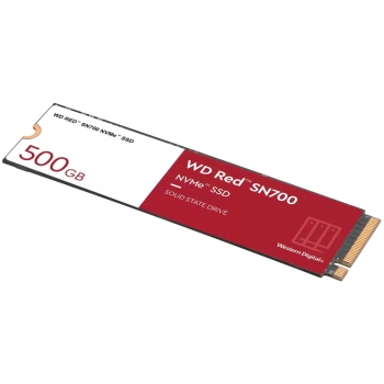 Preview: M.2 WD Red SN700 NVMe 500GB M.2 2280 PCIe Gen3 8Gb/s internal drive for NAS devices