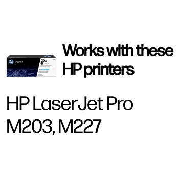 Preview: HP 30A original LaserJet Toner cartridge CF230A Black