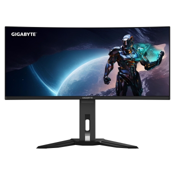 Preview: GIGABYTE MO34WQC2 86.36cm 34Zoll OLED gaming monitor 3440x1440 WQHD 250 cd/m2 240Hz 2xHDMI 2.1 1xDP 1.4 1xUSB C