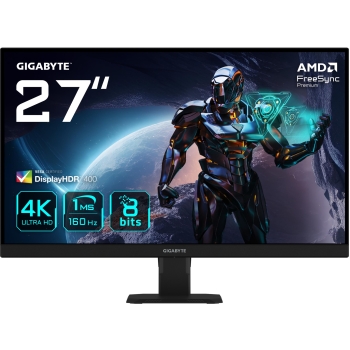 GIGABYTE GS27U EK 68.6cm 27Zoll SS IPS Monitor 3840x2160 160Hz HDR400 HDMI 2.1 x2 Display port 1.4 x1
