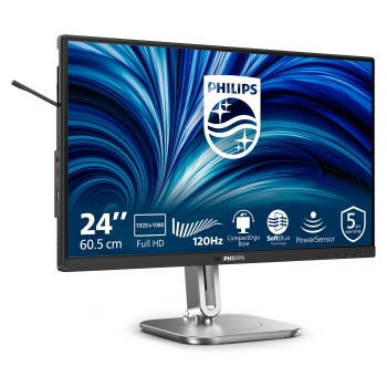 Preview: PHILIPS 24B2N4200/00 60.45cm 23.8Zoll 1920x1080 VGA HDMI DP USB
