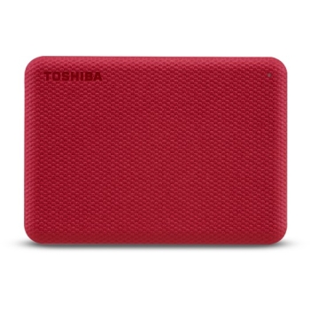 Toshiba Storage Canvio Advance 1 TB. Externe Festplatte (rot. Micro-USB-B 3.2 Gen 1 (5 Gbit/s))