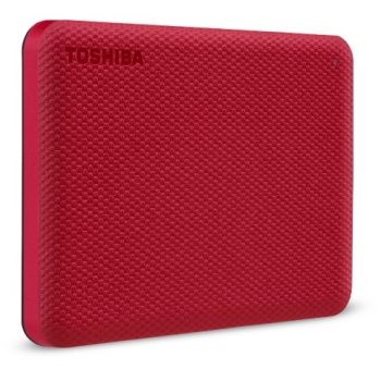 Preview: Toshiba Storage Canvio Advance 1 TB. Externe Festplatte (rot. Micro-USB-B 3.2 Gen 1 (5 Gbit/s))