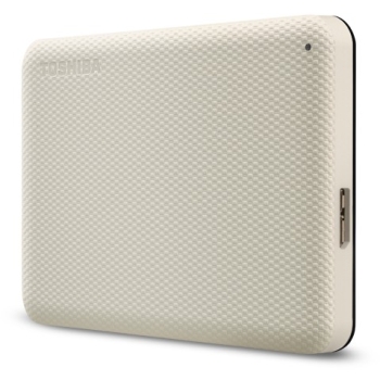 Preview: Toshiba Storage Canvio Advance 2 TB. Externe Festplatte (beige. Micro-USB-B 3.2 Gen 1 (5 Gbit/s))