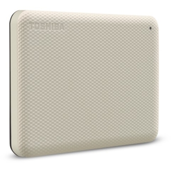 Preview: Toshiba Storage Canvio Advance 2 TB. Externe Festplatte (beige. Micro-USB-B 3.2 Gen 1 (5 Gbit/s))