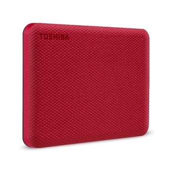 Preview: Toshiba Storage Canvio Advance 4 TB. Externe Festplatte (rot. Micro-USB-B 3.2 Gen 1 (5 Gbit/s))
