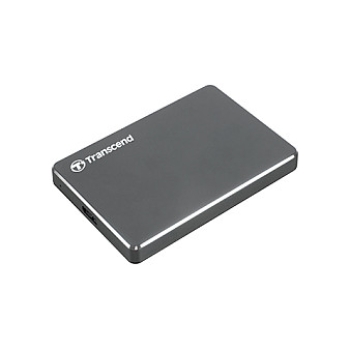 Preview: Transcend 6.3cm 2TB USB3.1 StoreJet 25C3N Iron Grey (ALU)