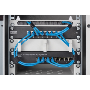 DIGITUS Switch 8-Port Gigabit Unmanaged schwarz