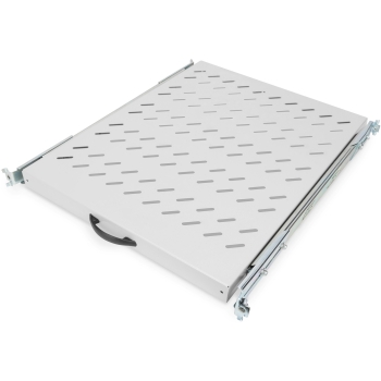 DIGITUS Fachboden 1HE 30x483x570mm bis 25kg grau ausziehbar