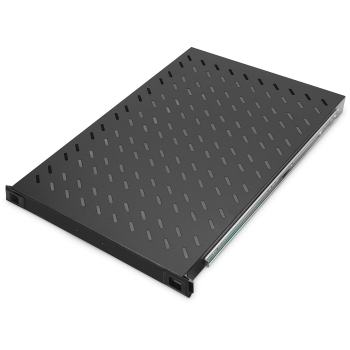 DIGITUS Fachboden 1HE 30x483x720mm max 65kg schwarz ausziehb