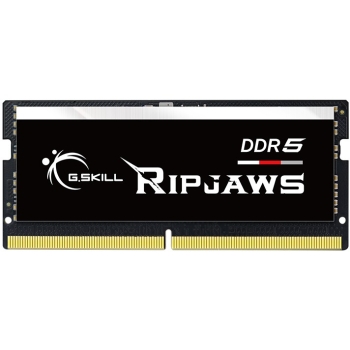 64 GB G.Skill SO-DIMM 5600 (2x 32 GB) Dual-Kit (schwarz. F5-5600S4040A32GX2-RS. Ripjaws. INTEL XMP)