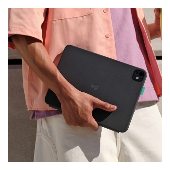 Preview: Logitech Flip Folio - Graphite-DEU-BT