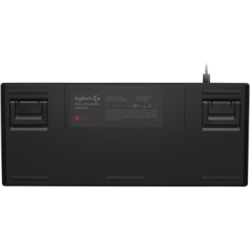 Preview: Logitech PRO X TKL RAPID Schwarz . Kabelgebundene Gaming-Tastatur. Magnetische Analog-Switches. Rapid-Trigger. LIGHTSYNC RGB