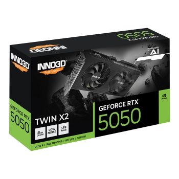 Preview: RTX 5050 8GB Inno3D Twin X2 8GB GDDR6