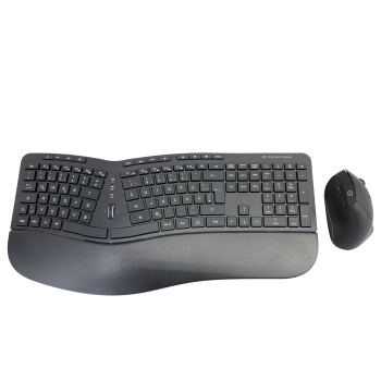 CONCEPTRONIC Wireless Keyboard+Mouse.ergo.Layout deutsch sw
