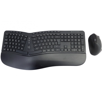 CONCEPTRONIC Wireless Keyboard+Mouse.ergo.Layout italien. sw