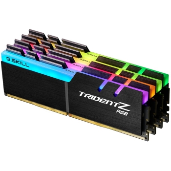 64GB G.Skill DIMM 3600 (4x 16 GB) Quad-Kit (schwarz. F4-3600C16Q-64GTZRC. Trident Z RGB. INTEL XMP)