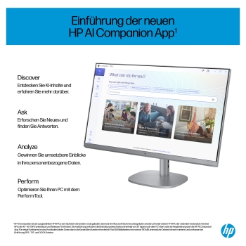 Preview: HP OmniStudio X All-in-One 27-cs0077ng (silber. Windows 11 Home 64-Bit)