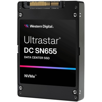 2.5 WD Ultrastar DC SN655 WUS5EA176ESP7E3 - SSD - 7.68 TB - intern - U.3 PCIe 4.0 (NVMe)