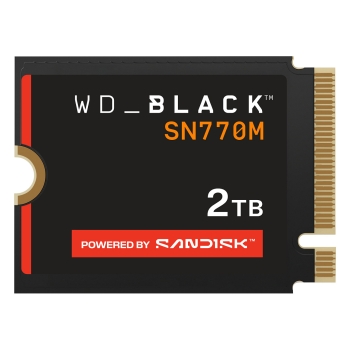 M.2 2TB WD Black SN770M WDBDNH0020BBK-WRSN intern 2230 - PCIe 4.0 x4 (NVMe)