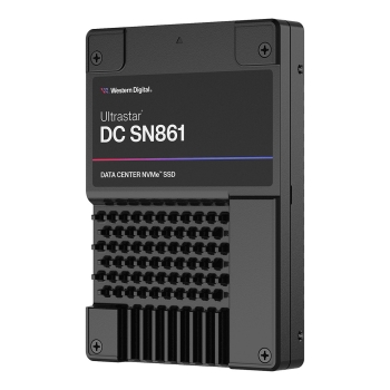 Preview: 2.5 WD Ultrastar DC SN861 WUS6BA138PSP9X3 - Datencenter - 3.84 TB - intern - U.2 PCIe 5.0 x4 (NVMe)