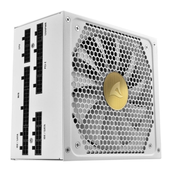 1000W Sharkoon REBEL P30 Gold 1000W ATX3.0 (wei, 1x 12VHPWR, 4x PCIe, Kabel-Management, 1000 Watt)