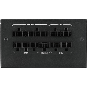 Preview: 1000W Sharkoon Rebel P20 1000W (schwarz. 1x 12 Pin High Power Anschluss. 4x PCIe. Kabelmanagement. 1000 Watt)