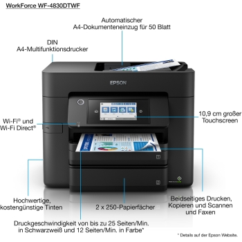 T Epson WorkForce Pro WF-4830DTWF