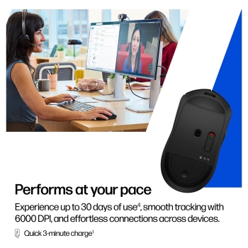 Preview: HP 700 Rechargeable Wireless Mouse (P)
