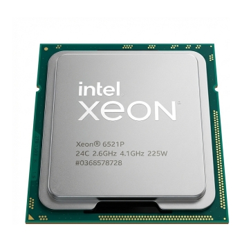 Intel CPU Xeon 6521P (24C/48T) 2.6 GHz (4.1 GHz Turbo) Tray Sockel 4710 E2B TDP 225W