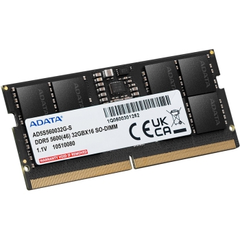 Preview: 16 GB ADATA SO-DIMM 5600 (schwarz. AD5S560016G-S. Premier Tray)