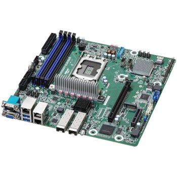 Preview: ASRock Mainboard EC262D4U2-2L2Q/E810 micro-ATX Sockel 1700 DDR5-only Single