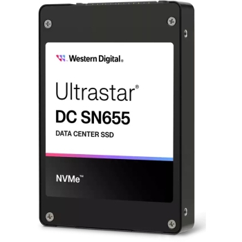 2.5 WD Ultrastar DC SN655 WUS5EA1A1ESP7E3 - SSD - 15.36 TB - intern - U.3 PCIe 4.0 (NVMe)