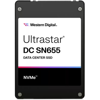 Preview: 2.5 WD Ultrastar DC SN655 WUS5EA1A1ESP7E3 - SSD - 15.36 TB - intern - U.3 PCIe 4.0 (NVMe)