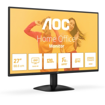 Preview: 68.6cm / 27 (2560x1440) AOC Q27B35S3 16:09 HDMI+DP IPS 120Hz LS 1ms black