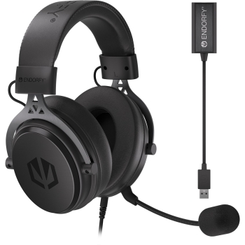 ENDORFY VIRO Plus USB (schwarz. USB. 3.5 mm Klinke)