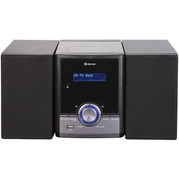 Denver DAB/FM-Musiksystem mit Bluetooth. CD-Player und USB
