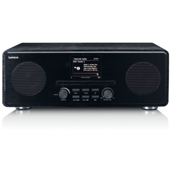 LENCO DIR-260BK Internetradio mit DAB+. BT & CD. schwarz
