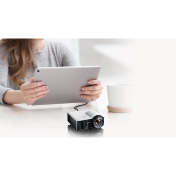 Preview: (1280x800) Optoma ML1050STi - DLP-Projektor - LED - 3D - 1000 lm - WXGA