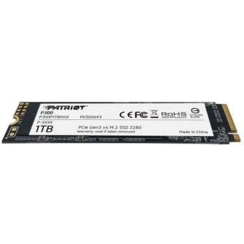 M.2 Patriot P300 1 TB (PCIe 3.0 x4. NVMe 1.3. M.2 2280)