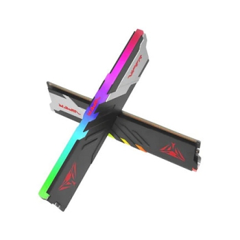 Preview: 32 GB Patriot DIMM 6800 (2x 16 GB) Dual-Kit (schwarz. PVVR532G680C34K. Viper Venom RGB. INTEL XMP)