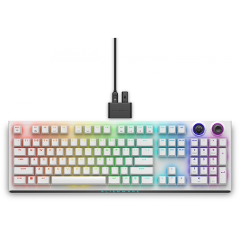 DELL Alienware Tri-Mode Wireless Gaming Keyboard - AW920K Lunar Light US QWERTY